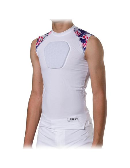 Camiseta de Compresión con Protector de Pecho McDavid Grande Camo