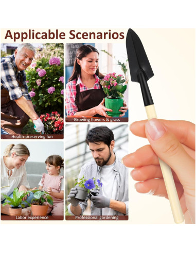 Set de Mini Herramientas de Jardinería DOITOOL - 3 Piezas