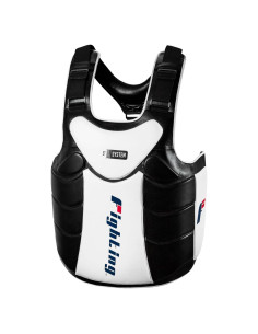 Protector Corporal de Boxeo Fighting Sports S2 Gel Negro/Blanco