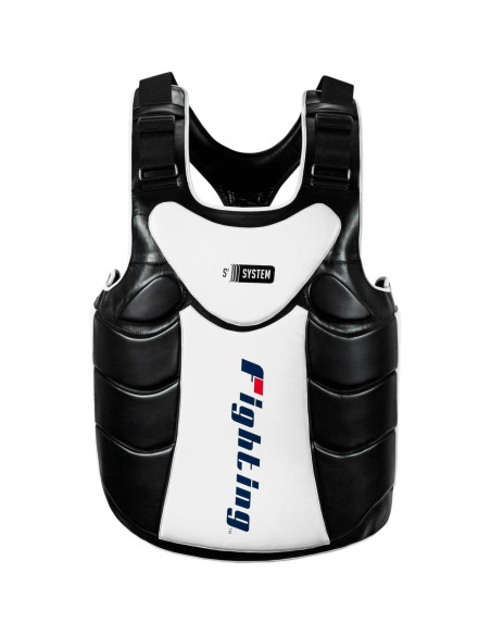 Protector Corporal de Boxeo Fighting Sports S2 Gel Negro/Blanco