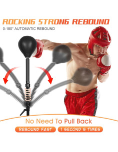 Bolsa de Boxeo de Pie Ajustable INNOLIFE con Base Gruesa 2