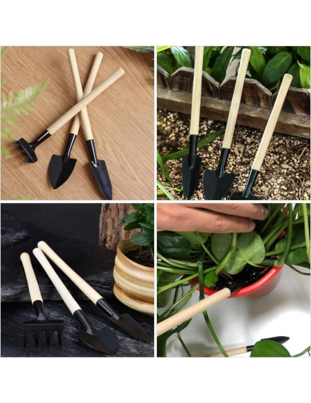 Set de Mini Herramientas de Jardinería DOITOOL - 3 Piezas