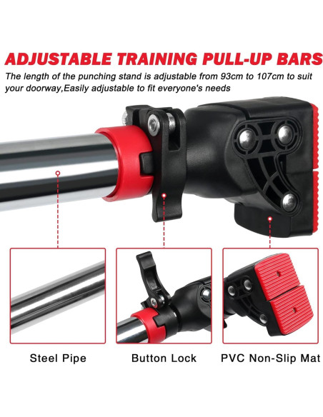 Saco de Boxeo Speed Bag WINTECY Ajustable 93-107 cm