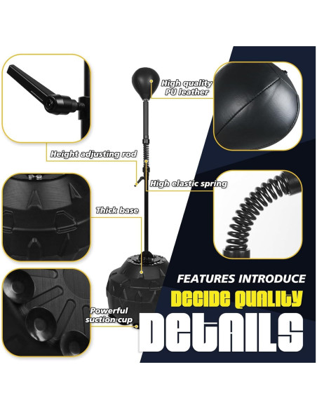 Bolsa de Reflexión de Boxeo Genérica Ajustable 142.5-182 cm