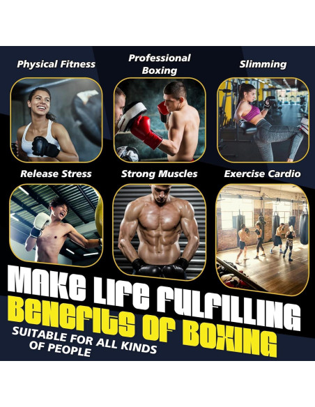 Bolsa de Reflexión de Boxeo Genérica Ajustable 142.5-182 cm