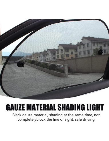 Protector Solar para Ventanas Laterales de Coche cerfioo 2 PCS