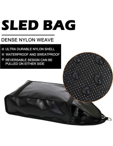 Entrenador de Trineo Ajustable NAIZEA con 4 Bolsas de Arena