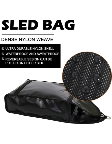 Entrenador de Trineo Ajustable NAIZEA con 4 Bolsas de Arena