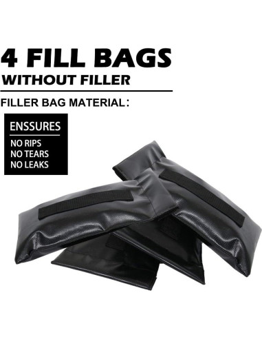 Entrenador de Trineo Ajustable NAIZEA con 4 Bolsas de Arena