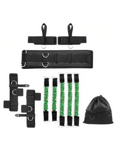 Conjunto de Bandas de Resistencia ZJchao 30lbs para Boxeo