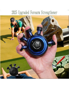 Fortalecedor de Agarre de Dedos KYWYOYOU 2025 - Ergonomía y Portátil 2