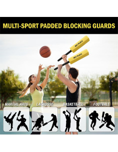 Protectores de Bloqueo Acolchados Net Playz para Artes Marciales 2