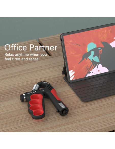 Entrenador de Fuerza de Agarre Nirxubla 11-100 kg Ajustable