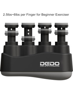 Entrenador de Fuerza de Agarre DIDA, Fortalecedor de Dedos Ergonómico 2