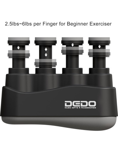 Entrenador de Fuerza de Agarre DIDA, Fortalecedor de Dedos Ergonómico