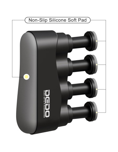 Entrenador de Fuerza de Agarre DIDA, Fortalecedor de Dedos Ergonómico