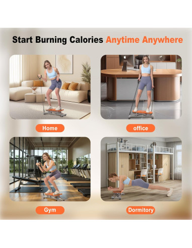 Máquina de Equilibrio WEGAIN 2 en 1 con Bandas y LCD 136kg