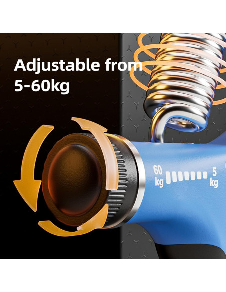 Entrenador de Fuerza de Agarre CHANGFENG 5-60kg Ajustable