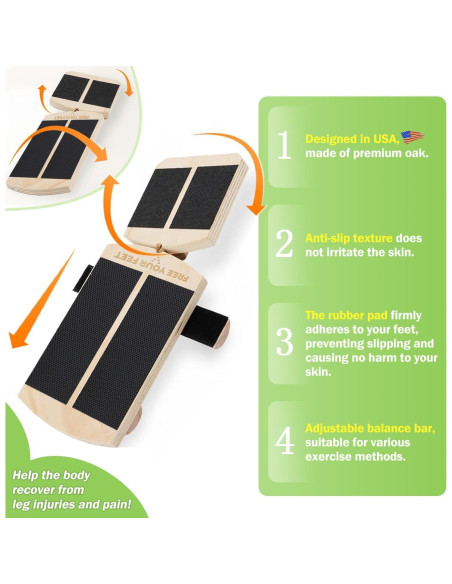 Entrenador de Fuerza para Pies Yugabuce - Rehabilitación y Estabilidad