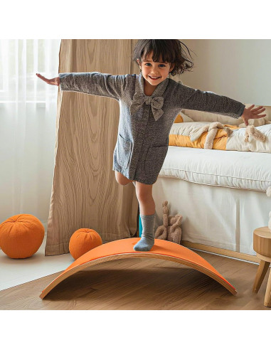 Tabla de Equilibrio KHTO para Niños y Adultos - Madera de Haya