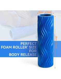 Rodillo de Espuma SUBCULTUREPICK 38 cm para Masaje Muscular 2