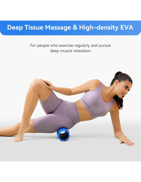 Rodillo de Espuma SUBCULTUREPICK 38 cm para Masaje Muscular