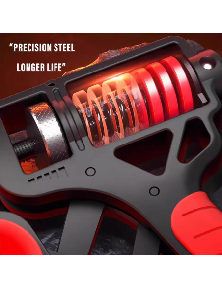 Conjunto de probador y entrenador de fuerza de agarre Captain - dinamómetro electrónico 180kg