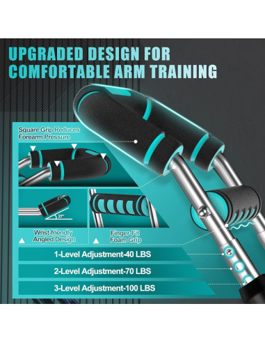 Entrenador de Brazos Rycid SK-1 Ajustable 40-100 lbs