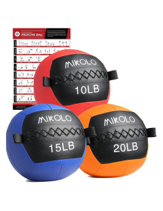 Balón Medicinal Suave Mikolo 4.5-11.3kg para Entrenamiento