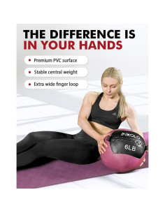 Balón Medicinal Suave Mikolo 4.5-11.3kg para Entrenamiento 2