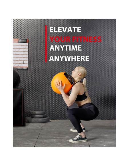 Balón Medicinal Suave Mikolo 4.5-11.3kg para Entrenamiento