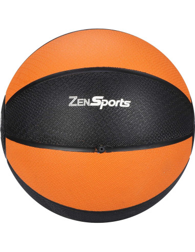 Pelota Medicinal ZENY 12lb (5.44kg) Goma Texturizada