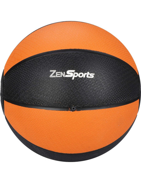 Pelota Medicinal ZENY 12lb (5.44kg) Goma Texturizada