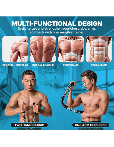 Entrenador de Brazo Twister Almaro 40-100lbs (18-45kg) Ajustable