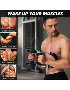 Entrenador de brazos Shaker Twister XVESOY SX1 30-50kg 2