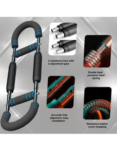 Entrenador de brazos Shaker Twister XVESOY SX1 30-50kg