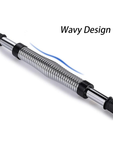 Barra de Ejercicio Power Twister Fulusor 60kg para Pecho y Brazos