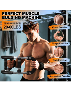 Entrenador de Brazo Twister CHUMPOSH 20-60LBS Ajustable 2