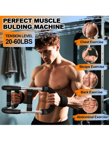 Entrenador de Brazo Twister CHUMPOSH 20-60LBS Ajustable