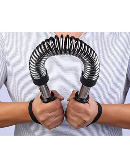 Barra de Ejercicio Power Twister Fulusor 60kg para Pecho y Brazos