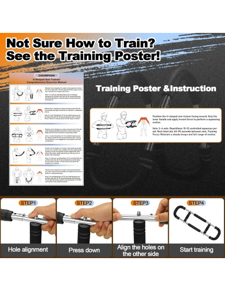 Entrenador de Brazo Twister CHUMPOSH 20-60LBS Ajustable
