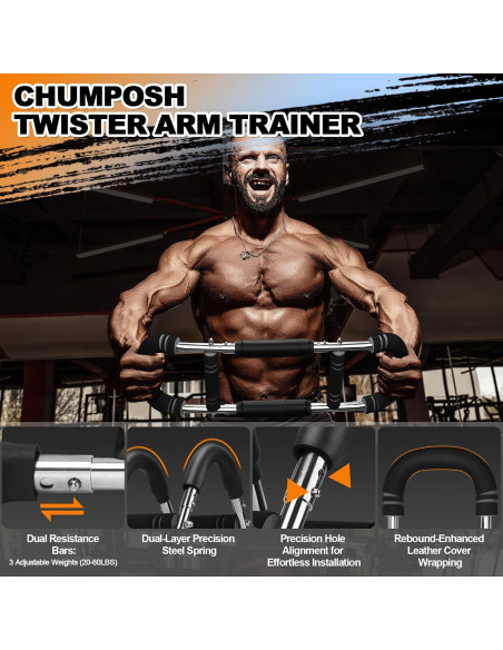 Entrenador de Brazo Twister CHUMPOSH 20-60LBS Ajustable