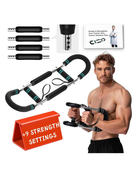 Entrenador de Brazos Twister Machret 9 Niveles 9-63.5 kg