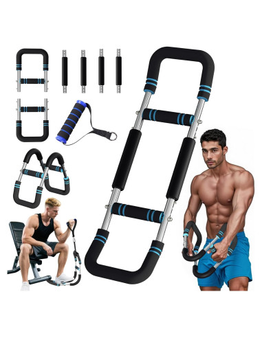 Entrenador de brazos Boilsum U ajustable 18-59kg para pecho