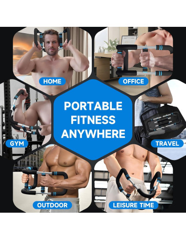 Entrenador de brazos Boilsum U ajustable 18-59kg para pecho