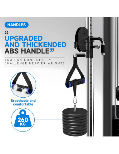 Entrenador de brazos Boilsum U ajustable 18-59kg para pecho