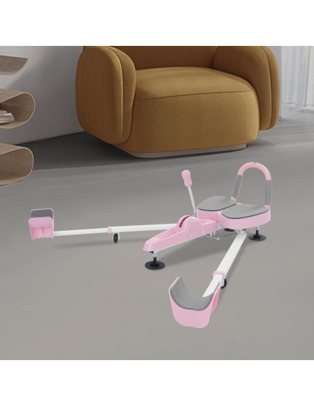 Estirador de Piernas Jiabailie Rosa Ajustable para Flexibilidad