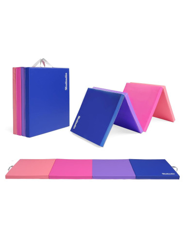 Colchoneta de Gimnasia Plegable Matladin 240x60x5 cm EPE PU