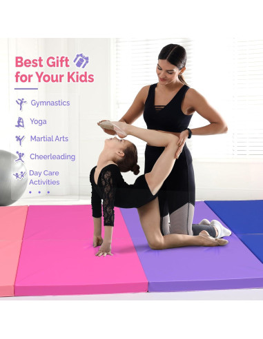 Colchoneta de Gimnasia Plegable Matladin 240x60x5 cm EPE PU