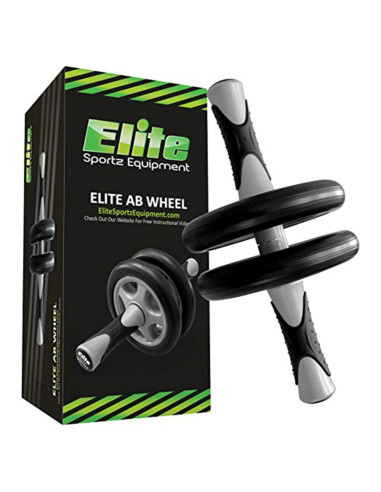 Rueda de Abdominales Elite Sportz Doble - Entrenamiento Compacto